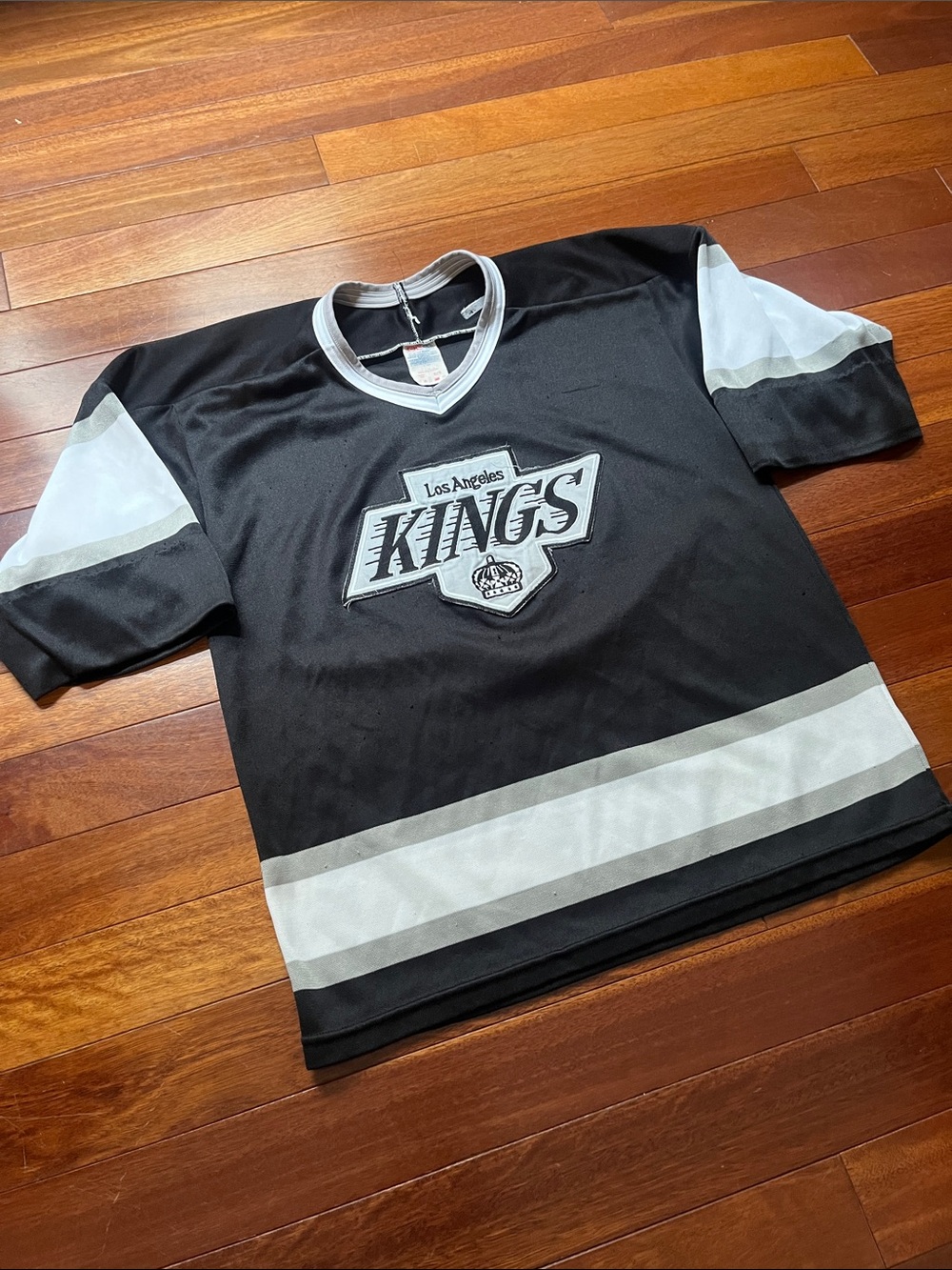 Vintage Los Angeles Kings CCM Maska Hockey Jersey Medium